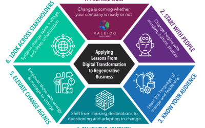 Applying Six Digital Transformation Lessons to Regenerative Business Innovation